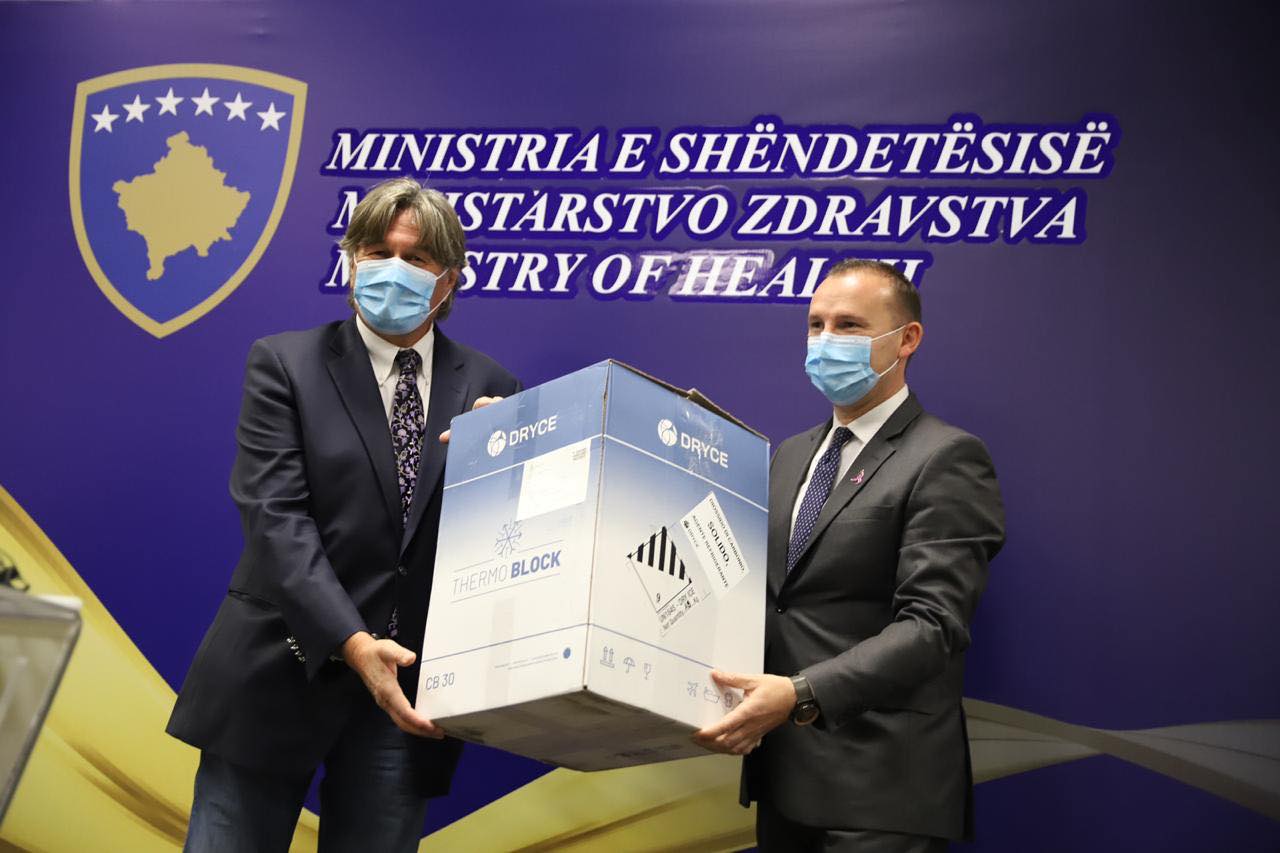 OSF donates 100,000 COVID-19 tests to Kosovo institutions