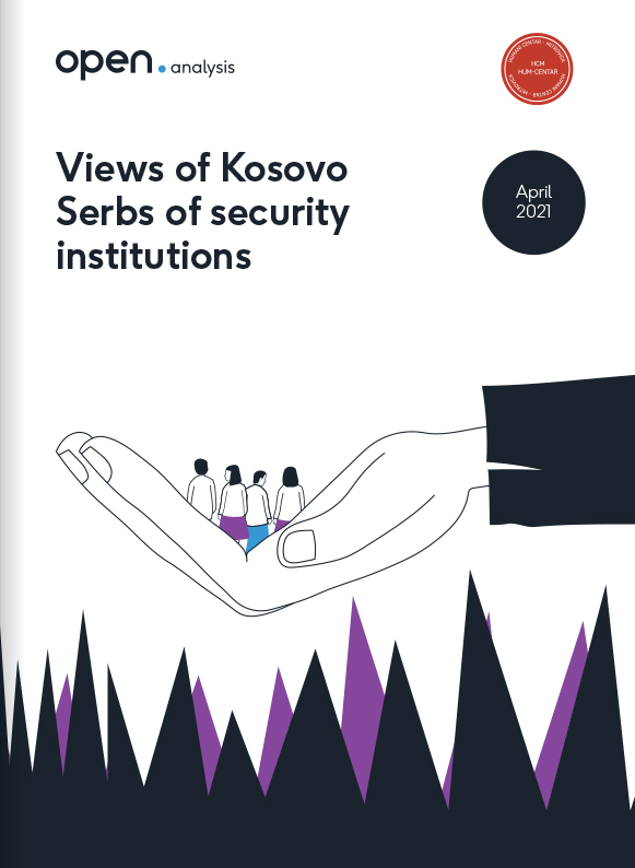 Qëndrimet e serbëve të Kosovës ndaj institucioneve të sigurisë