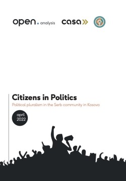 Qytetarët në politikë- Pluralizmi politik në komunitetin serb në Kosovë